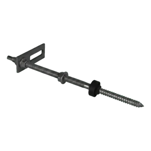 Obojstranná skrutka M10x250 s montážnym adaptérom 80x30 mm pre PV konštrukcie