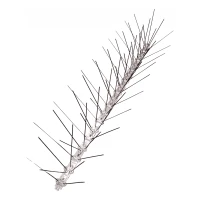 Ostne tyčky proti vtákom 50 cm – odplašovacia lišta 120 hrotov/m, nerezová oceľ
