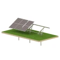 Solárny KIT T1V Light pozemná konštrukcia PV pre 6 panelov GPV-T1V-L6 (1)