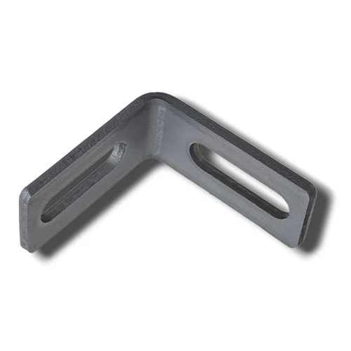Nastaviteľný uholník 65x65 mm z nehrdzavejúcej ocele 1.4016 s otvormi M10 PV-08-28 (2)