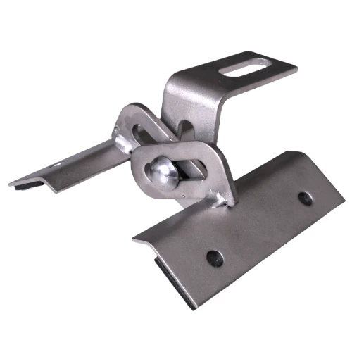 Konzola z trapézového plechu Nastaviteľná 10 cm Nerezová oceľ 1.4016 PV-08-32 (1)