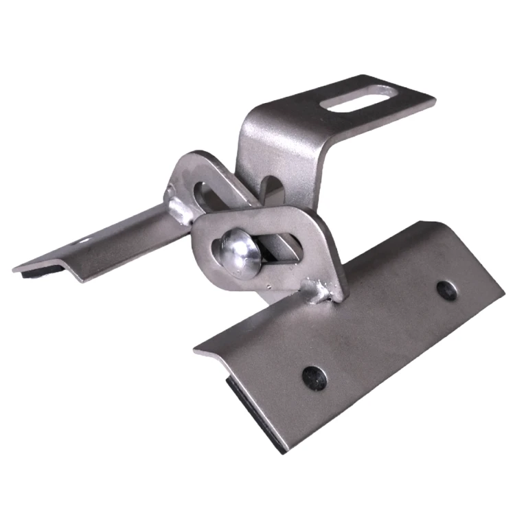 Konzola z trapézového plechu Nastaviteľná 10 cm Nerezová oceľ 1.4016 PV-08-32 (1)