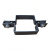 Objímka plotová panelová priebežná 80×80 mm grafitová RAL 7016 – kompletná sada 001-611 (2)