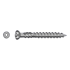 TOBSTEEL terasová skrutka Quadra-Speed ART. 9001 nehrdzavejúca oceľ C1 – 5,0 x 50 mm TX25