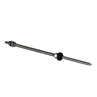 Skrutka s Dvojitým Závitom pre Adaptéry a Trojuholníky - M10x300