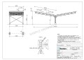 Prístrešok pre auto Fotovoltaická búda pre 2 vozidlá T 11,4m x 3,3m Solárne parkovisko GPV-101-08 (4)