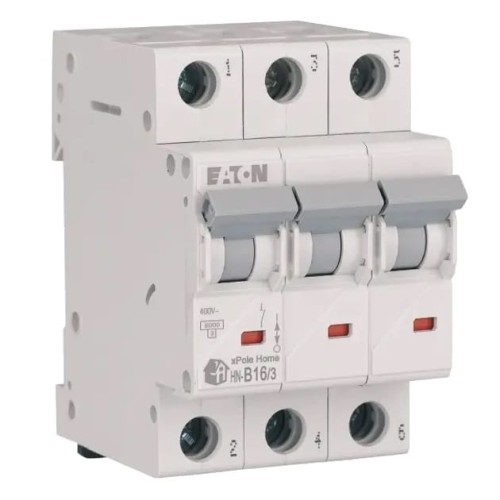 Nadprúdový istič B 16A 3P 6kA HN-B16/3 xPole Home GPV-401-15