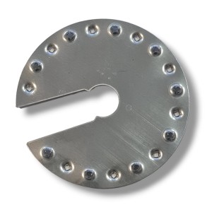 Uzemňovacie Podložky variant IV okrúhly s výrezom Ø44mm