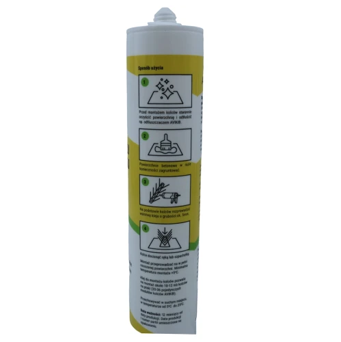Montážne lepidlo pre hroty bezfarebné 310 ml PV-400-12 (2)