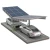 Prístrešok pre auto Fotovoltaická búda pre 2 vozidlá T 11,4m x 3,3m Solárne parkovisko GPV-101-08