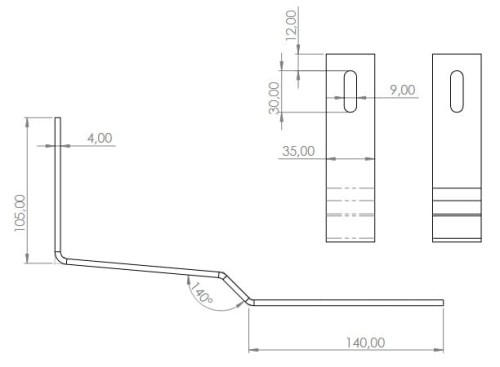 Strešný Hák - SPEC - Nerezová Oceľ H17 PV-08-37 (2)