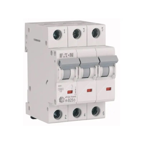 Eaton Nadprúdový istič B 25A 3P 6kA GPV-401-33