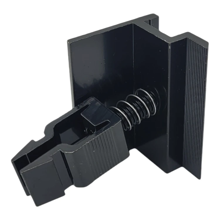 Koncová svorka H30 KLIK čierna farba L50 (typ 2) PV-03-28 (2)