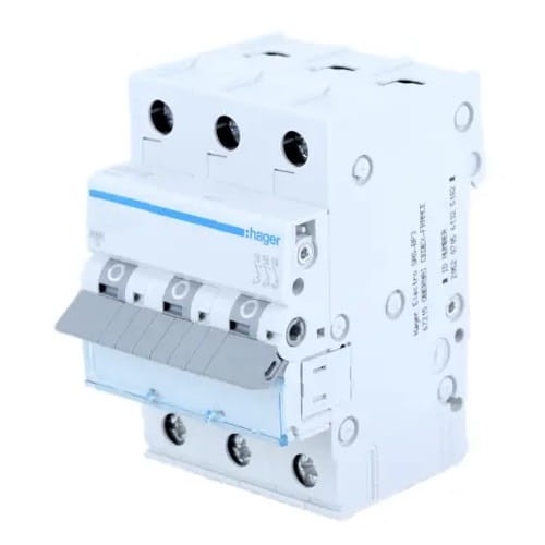 Hager Nadprúdový istič C 16A 3P 6kA GPV-401-61