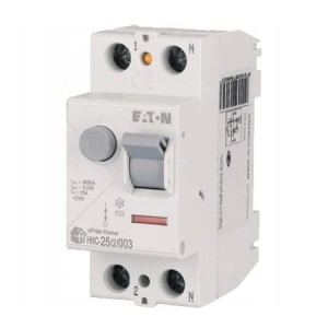 Eaton Zvyškový prúdový istič 2P 25A 6kA 30mA typ AC