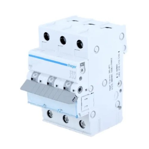Hager Nadprúdový istič C 32A 3P 6kA MCN332E HAGER GPV-401-75