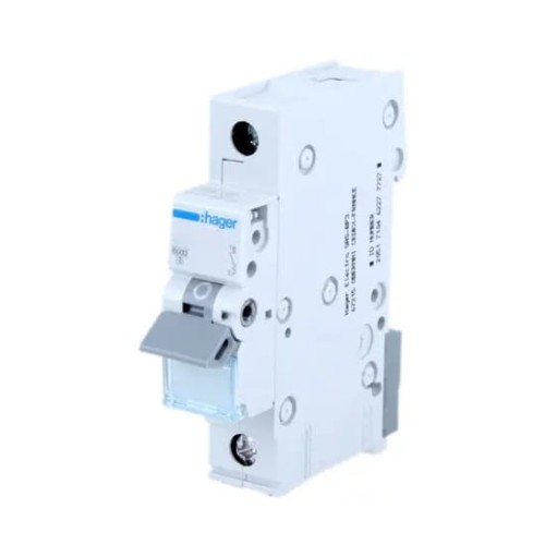 Hager Nadprúdový istič C 20A 1P 6kA GPV-401-86