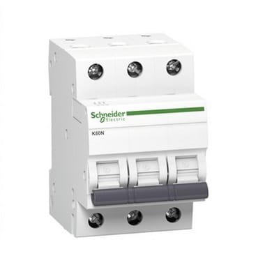 Schneider Electric Nadprúdový istič C 25A 3P 6kA K60N-C25-3 Acti9 GPV-401-92
