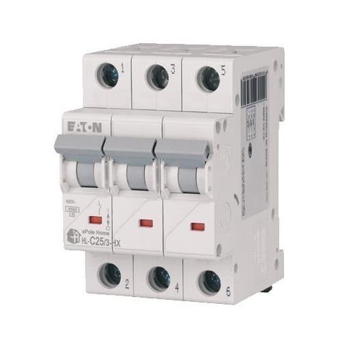 Eaton Nadprúdový istič C 25A 3p 6kA GPV-401-99