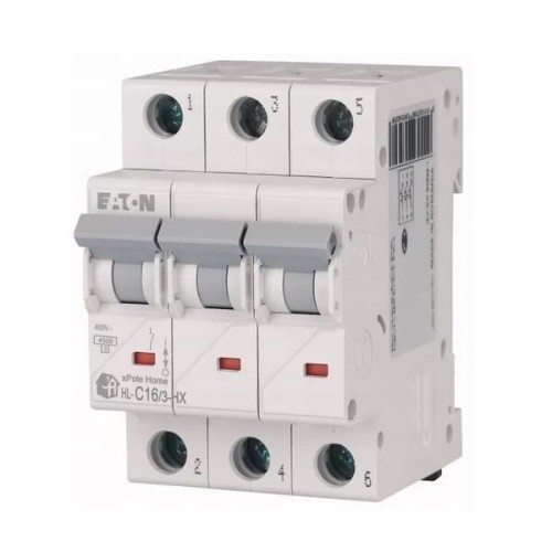 Eaton Nadprúdový istič C 16A 3P 6kA GPV-401-103