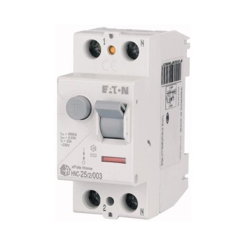 Eaton Zvyškový prúdový istič 2P 40A 6kA 30mA AC typ GPV-401-124