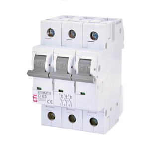 ETI Nadprúdový istič B 25A 3P 6kA ETIMAT6 002115518 ETI