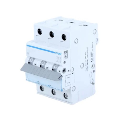 Hager Nadprúdový istič C 40A 3P 6kA MCN340E HAGER GPV-401-128