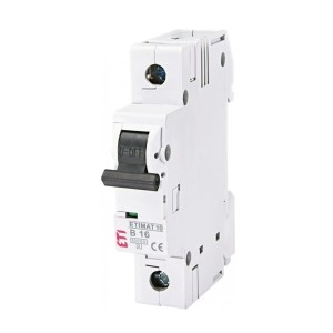 ETI Nadprúdový istič B 16A 1P 10kA