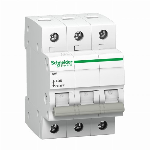 Schneider Electric Odpojovač izolačného spínača 3-fázový 3P 63A 500V AC K60 SW-63-3 Acti9 GPV-401-139