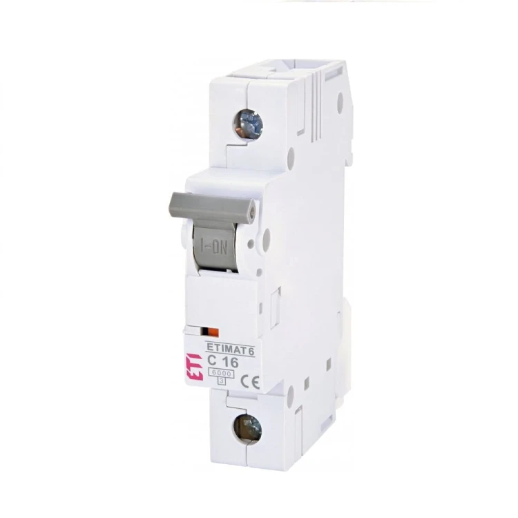 ETI Nadprúdový istič C 16A 1P 6kA GPV-401-147
