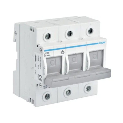 Hager Poistkový odpínač 3P 63A D02 GPV-401-151