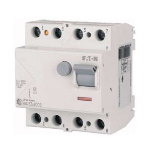 Eaton Prúdový chránič 4P 63A 6kA 30mA Typ AC