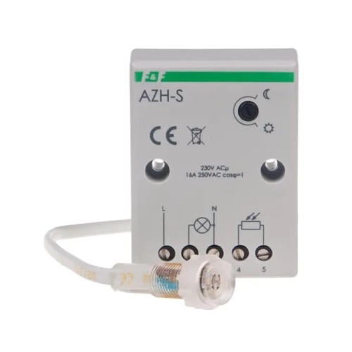 F&F Filipowski Súmrakový spínač 16A 230V 2-1000 Lux IP20/65 GPV-401-181