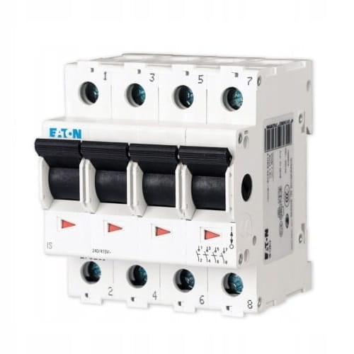 Eaton Izolační Odpínač 3-Fázový 4P 63A 240V GPV-401-197