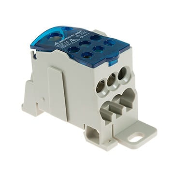 ELEKTRO-PLAST Rozvodný blok 1-pólový 125A TH35 modrý UKK-125 GPV-401-214