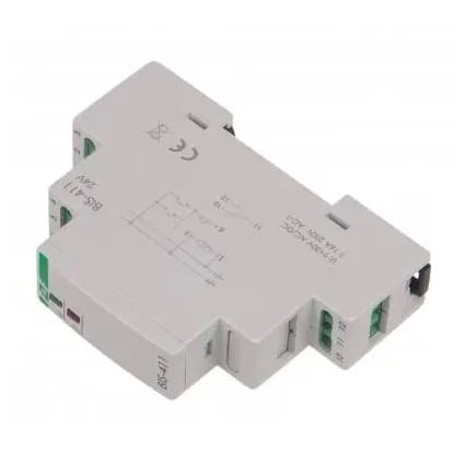 F&F Filipowski Bistabilné relé na DIN lištu 16A BIS-411-24V GPV-401-222 (3)