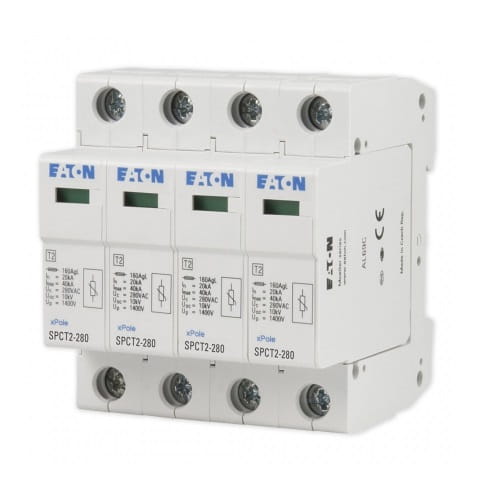 Eaton Zvodič prepätia Typ 2 (C) 4P 20kA 1,4kV GPV-401-226