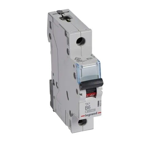 Legrand Nadprúdový istič B 6A 1P 6kA S 301 TX3 GPV-401-234