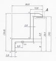 Koncová svorka H30 Hliník 6060 Otvor M8 lakovaný PV-03-30 (2)