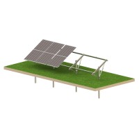 Solárny KIT T1V Strong – pozemná konštrukcia PV pre 6 panelov