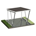 Fotovoltaický prístrešok VICA pre 1 vozidlo Solárny prístrešok SOLO GPV-105-01 (2)