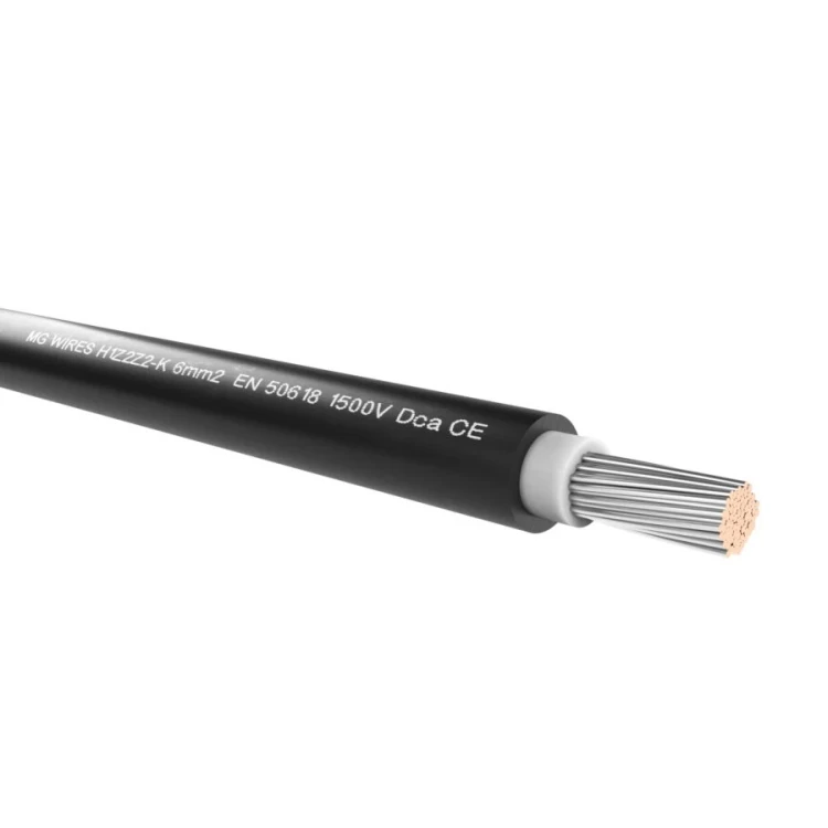 DC Solárny Kábel 1x4mm2 Čierne MG Wires Trieda D - CPR PV-200-dc1x4-01 (2)