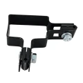 Rohová objímka na plotové panely 40x60 čierna GPV-700-07 (2)