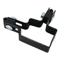 Rohová svorka na plotové panely 40x60 mm čierna