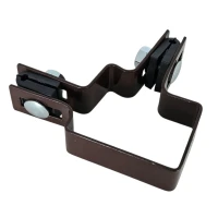 Rohová svorka na plotové panely 40x60 mm hnedá