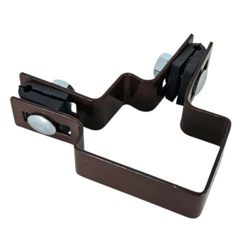 Rohová objímka na plotové panely 40x60 hnedá GPV-700-10