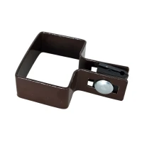 Koncová objímka na plotové panely 40x60 hnedá