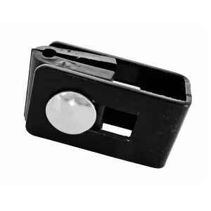 Univerzálna objímka držiak spojka na plotové panely čierna