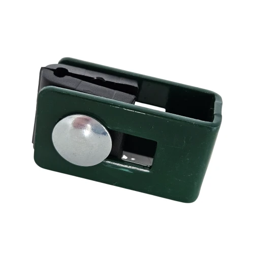 Univerzálna objímka držiak spojka na plotové panely zelená GPV-700-18