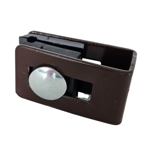 Univerzálna objímka držiak spojka na plotové panely hnedá GPV-700-20